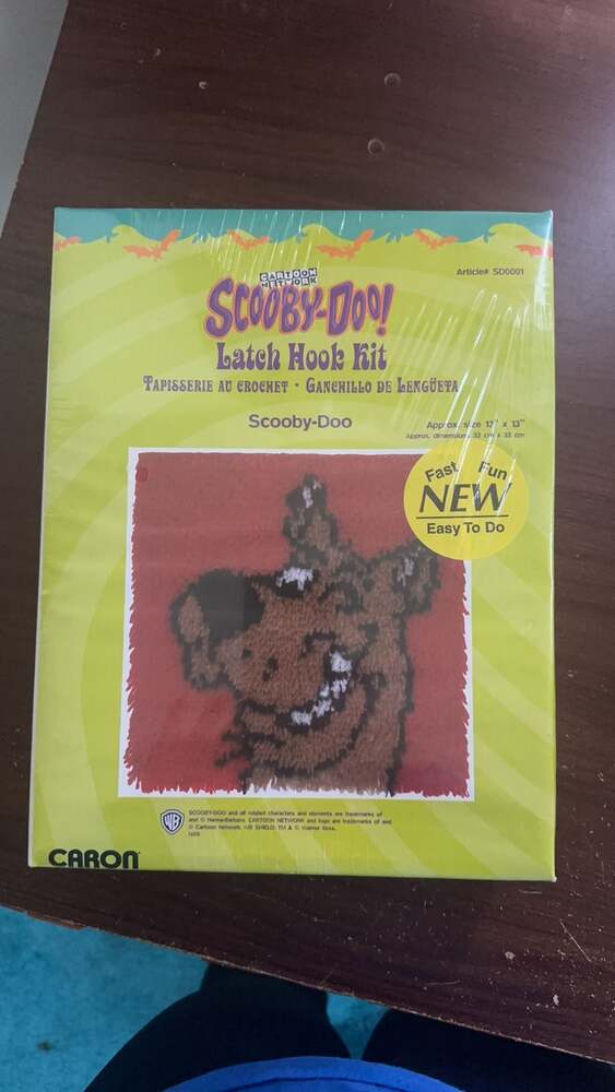 Cartoon Network Scooby-Doo! Latch Hook Kit 13''x 13''